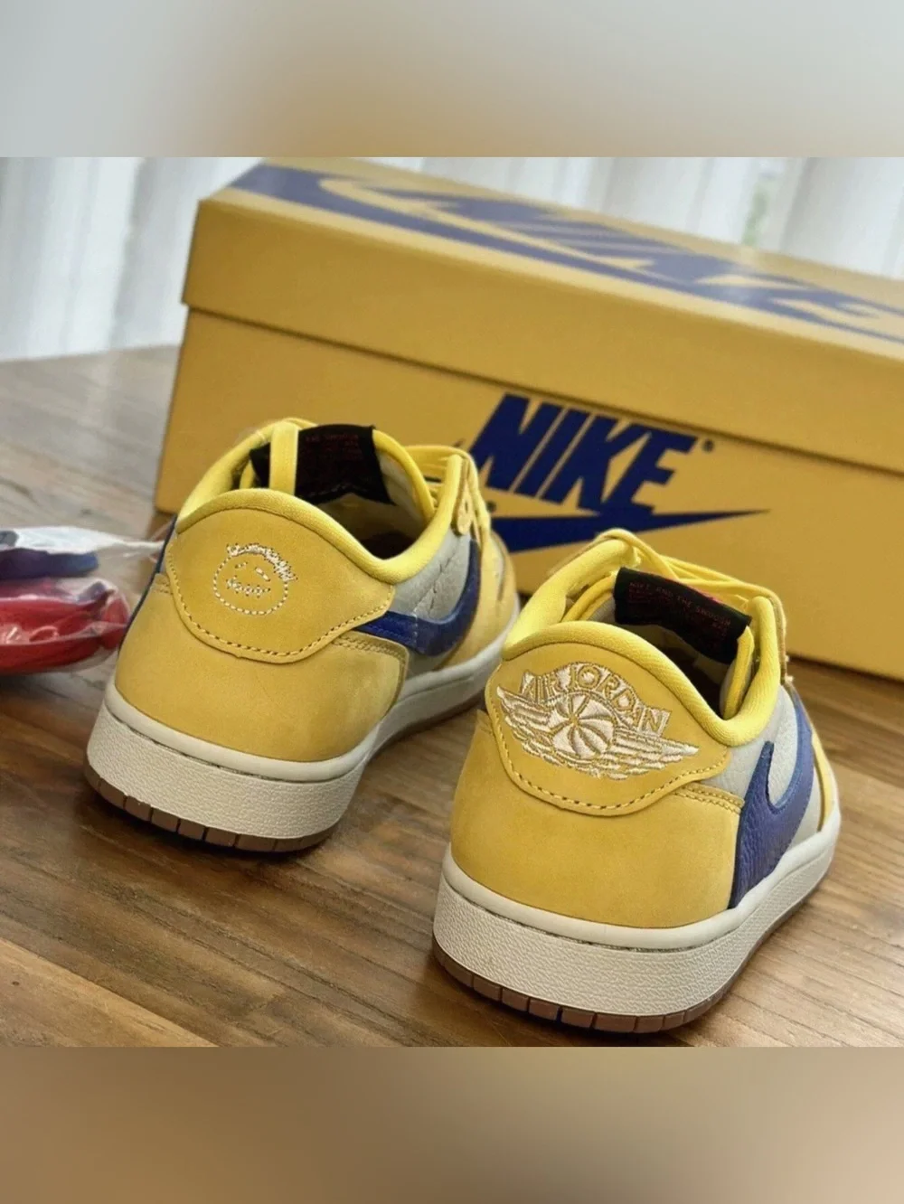 🌕Travis Scott x Air Jordan 1 Low Canary